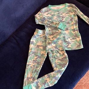 Dinosaur camo pajamas from Lands End